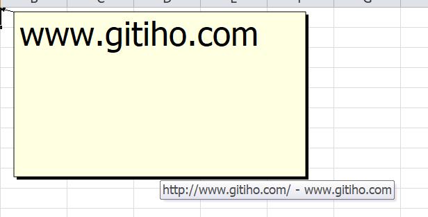 Hướng dẫn thêm hyperlink vào phần Comment trong Excel
